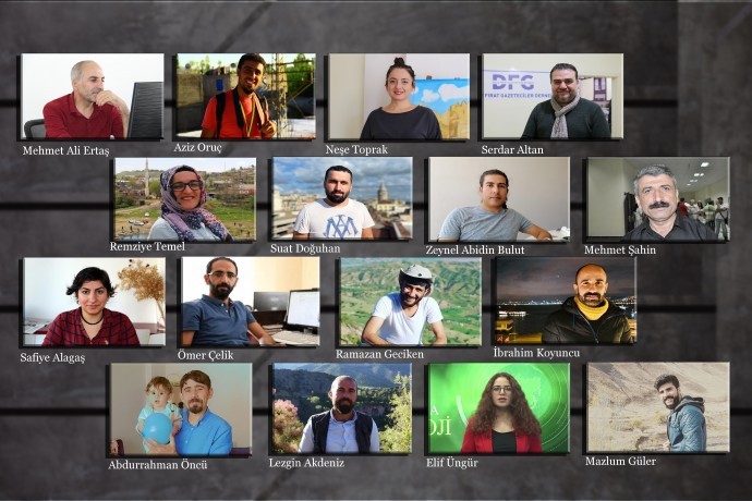 16 tutuklu gazeteci için adliye önünde açıklama yapılacak