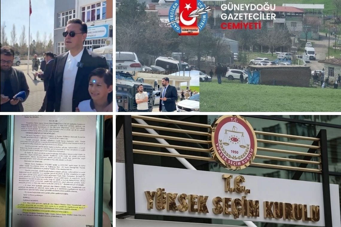 Seçim boyunca gazetecilere yönelik saldırı ve engeller