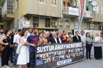 Özgür basına Diyarbakır’dan destek: Diz çöktüremeyeceksiniz