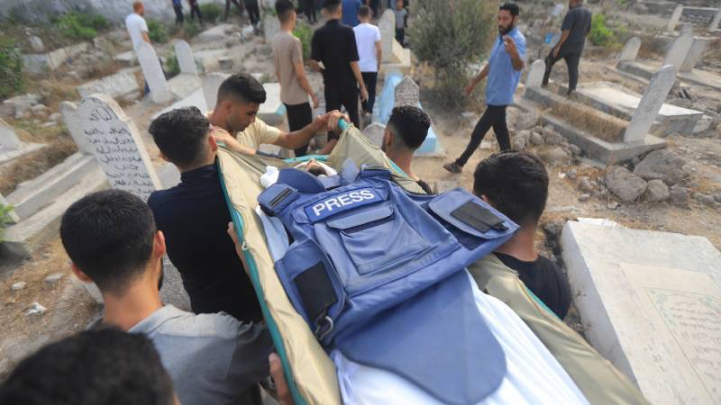 İsrail ordusunun 7 Ekim'den bu yana saldırılarında 226 gazeteci öldürüldü