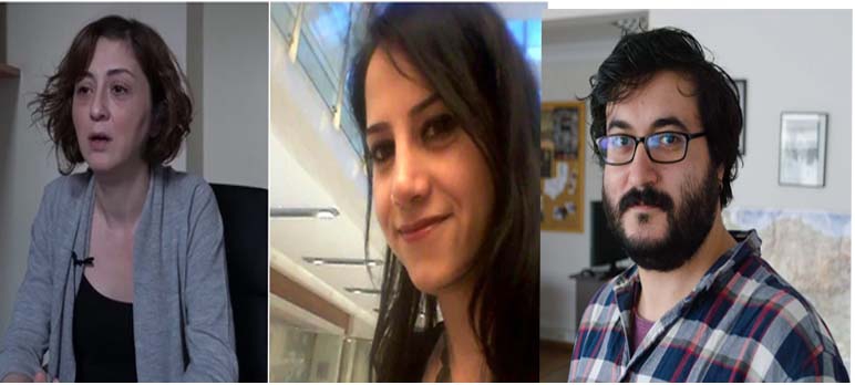 3 gazeteci gözaltına alındı