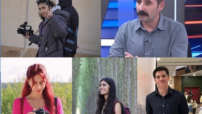 5 gazetecinin gözaltı süresi uzatıldı