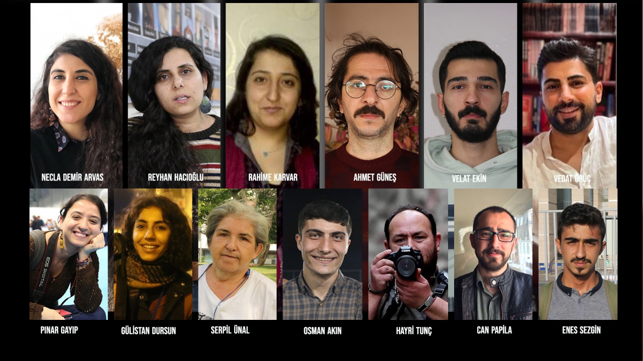 Bir ayda 13 gazeteciyi tutukladı