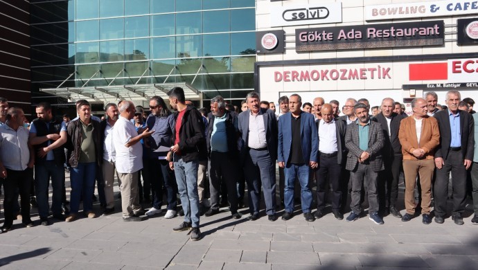 Gazeteci Aygül’e yönelik saldırı protesto edildi