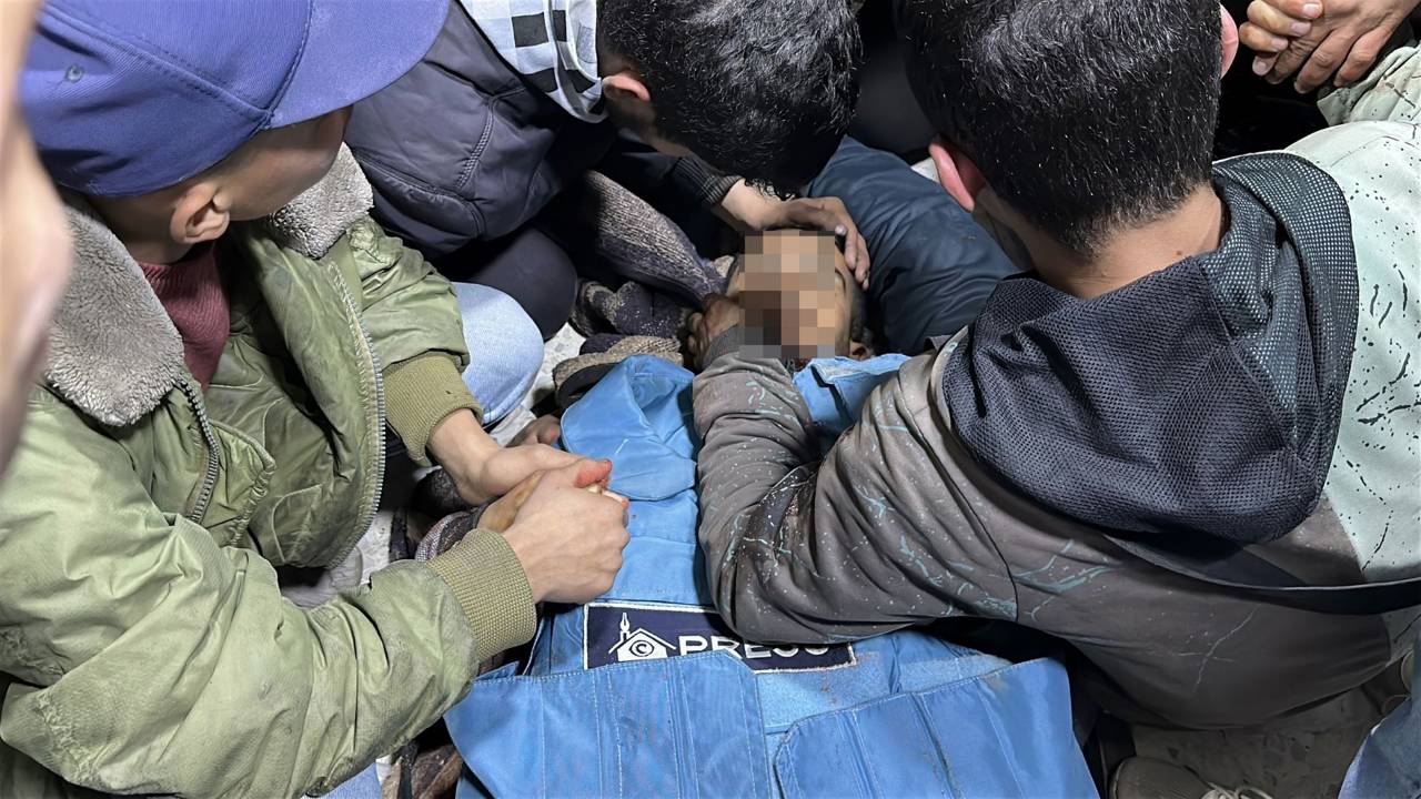 AA'nın Gazze'deki kameramanı Said Ebu Nebhan, İsrail saldırısında hayatını kaybetti