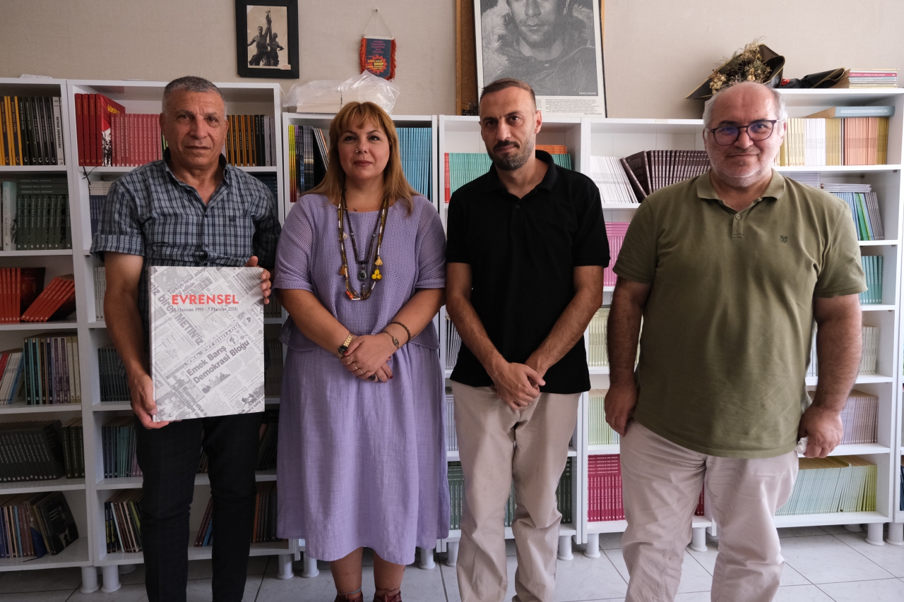 Derneğimizden Evrensel'e ziyaret