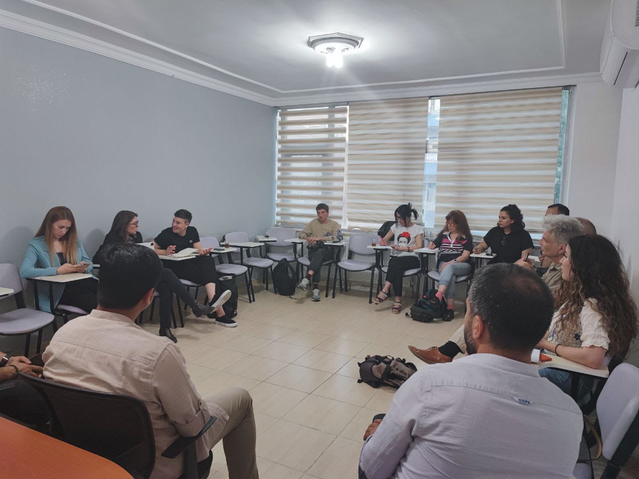 İsviçreli heyetten derneğimize dayanışma ziyareti