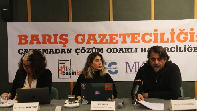 Barış ve çözüm odaklı habercilik tartışıldı