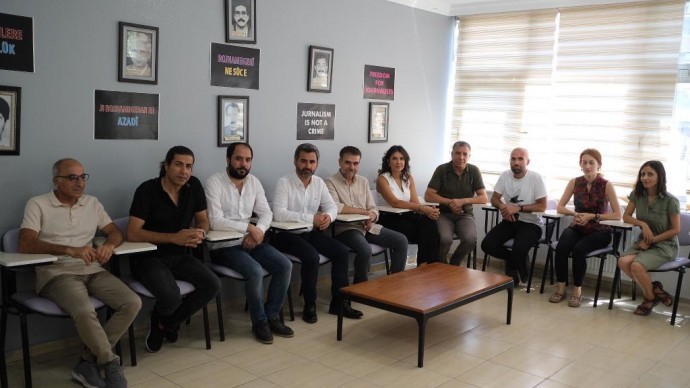 Diyarbakır Barosu’ndan derneğimize ziyaret