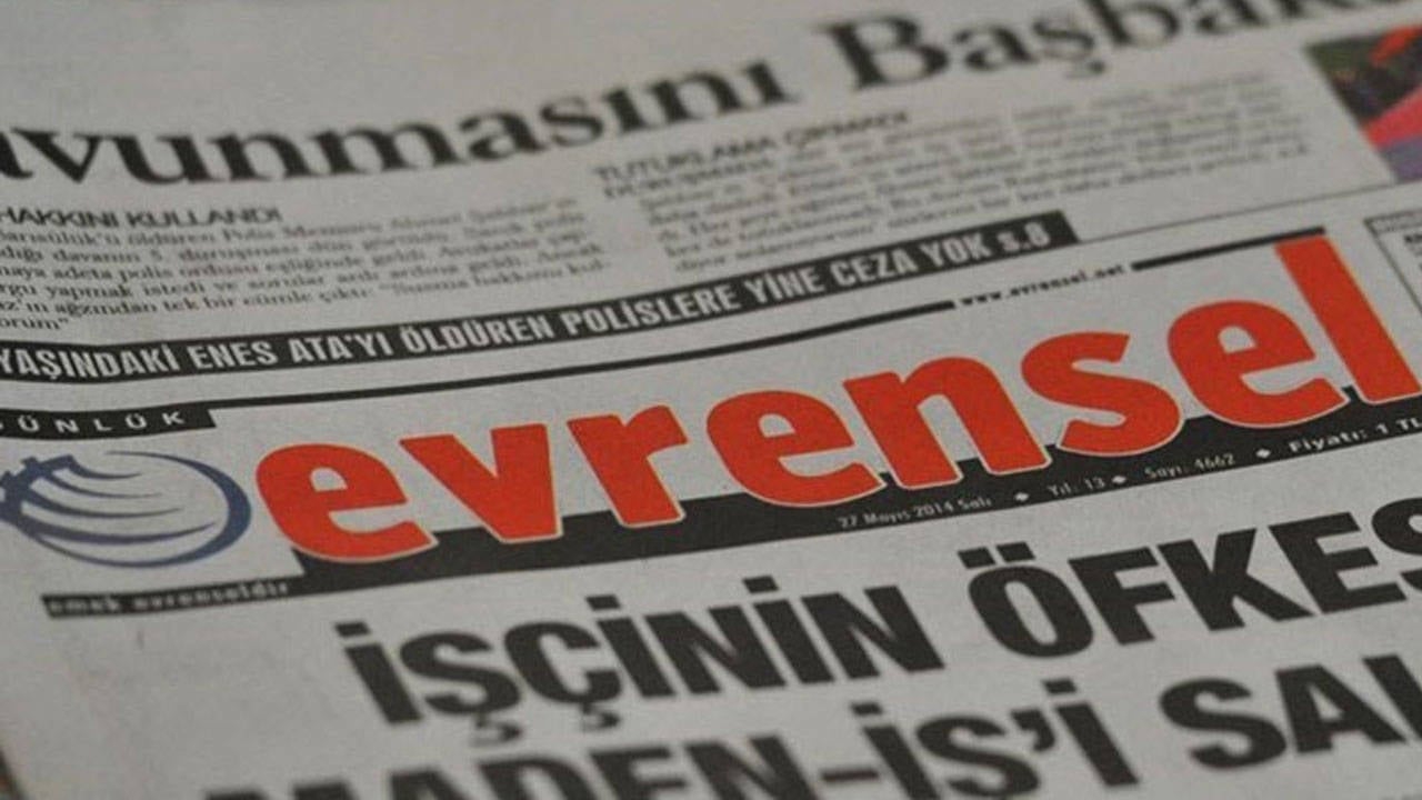 Meslek örgütlerinden Evrensel'e saldırıya tepki
