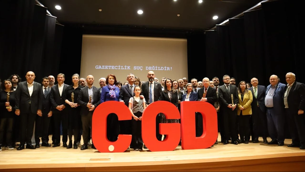 ÇGD, "2024 Yılı Başarılı Gazeteciler Ödülleri" sahiplerini buldu