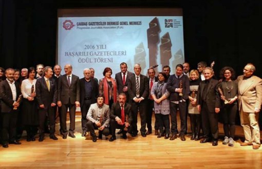 Çağdaş Gazeteciler Derneği ödülleri sahiplerini buldu