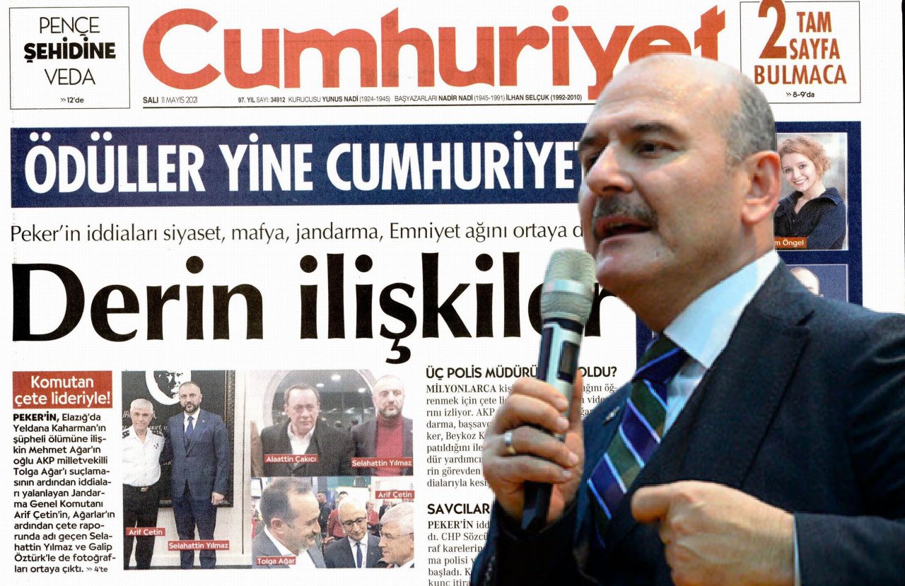 Süleyman Soylu bu kez Cumhuriyet’i tehdit etti