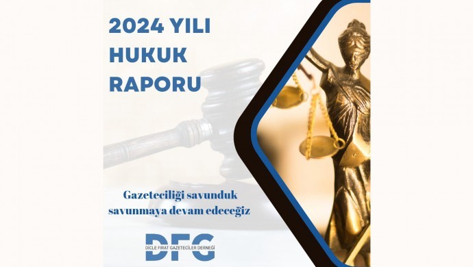 DFG 2024 yılında 152 gazeteciye hukuki destek verdi