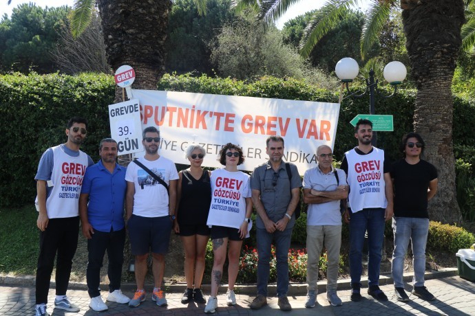 Derneğimizden grevdeki Sputnik çalışanlarına dayanışma ziyareti