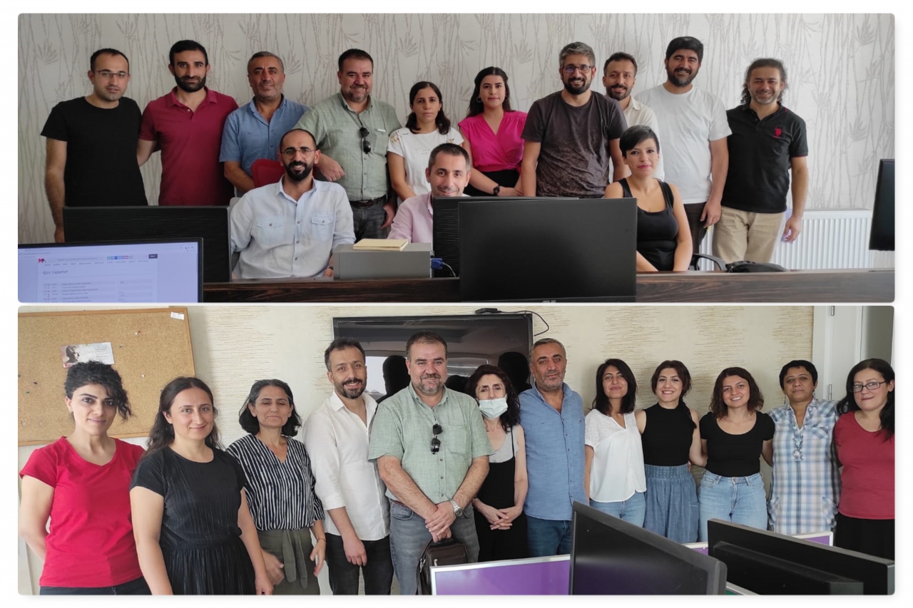 Derneğimizden JinNews ve MA'ya kuruluş yıldönümü ziyareti