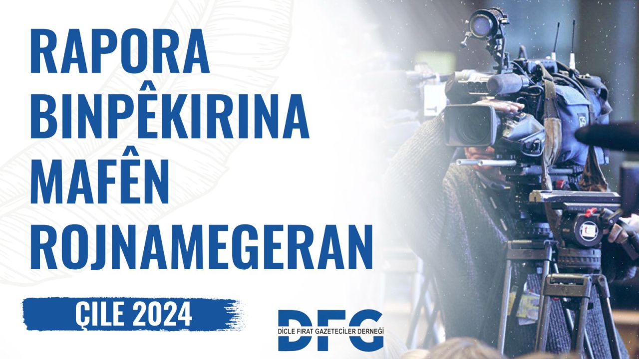 ROPORA DFG'Ê YA BINPÊKIRINA MAFÊN ROJNAMEGERAN A MEHA ÇILE YA 2024'AN