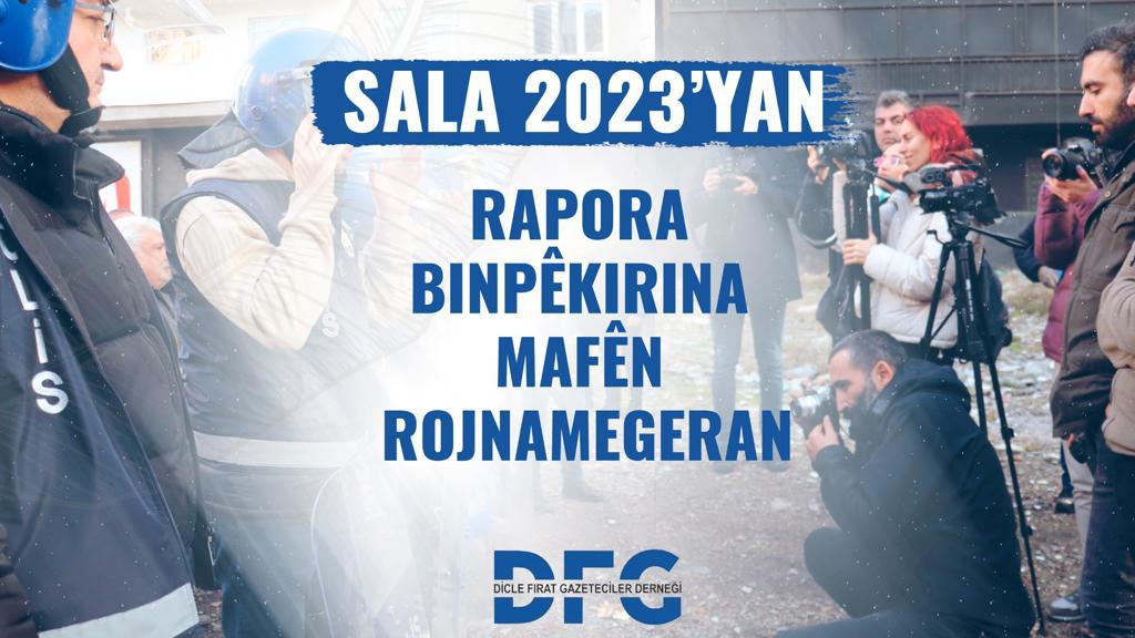 DFG ROPORA BINPÊKIRINA MAFÊN ROJNAMEGERAN A SALA 2023'AN