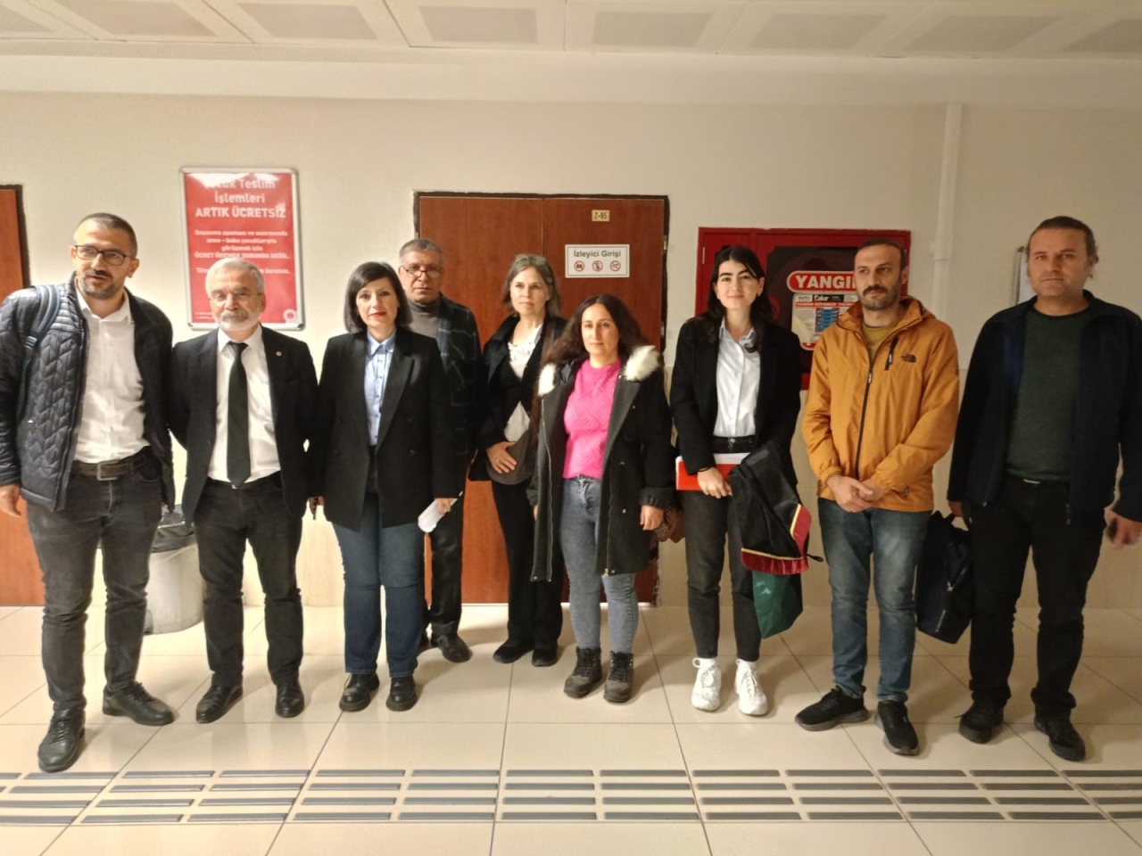 Eşbaşkanımız Müftüoğlu'nun duruşması başladı