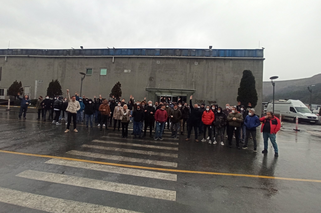 Digitürk emekçilerinden enflasyon altında kalan zamma tepki