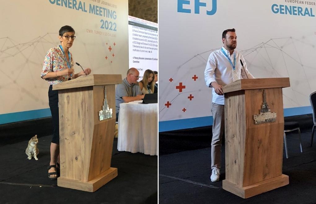 EFJ’ye ilk kadın başkan, Türkiye'den ilk başkan yardımcısı seçildi