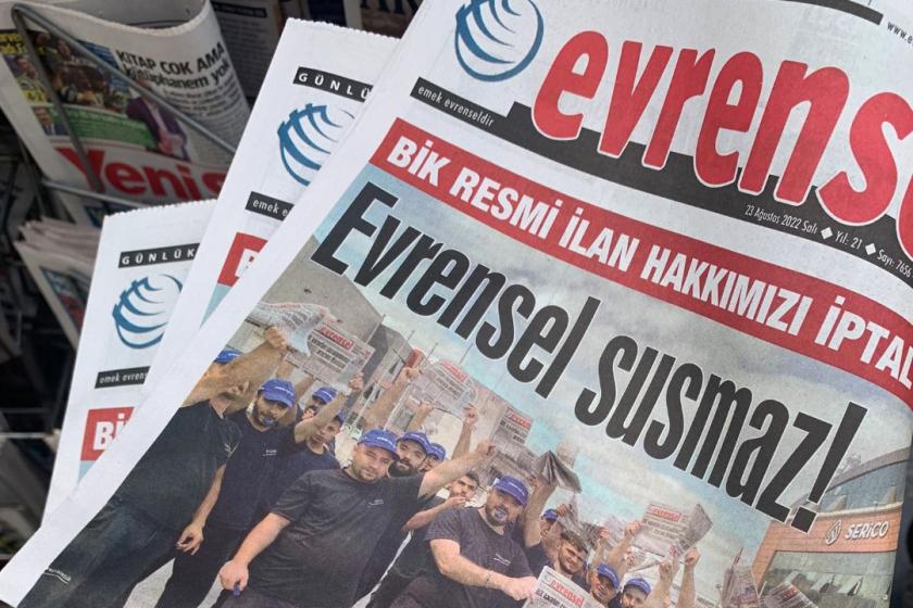 Evrensel’in ilan cezası için yaptığı itiraz BİK tarafından reddedildi