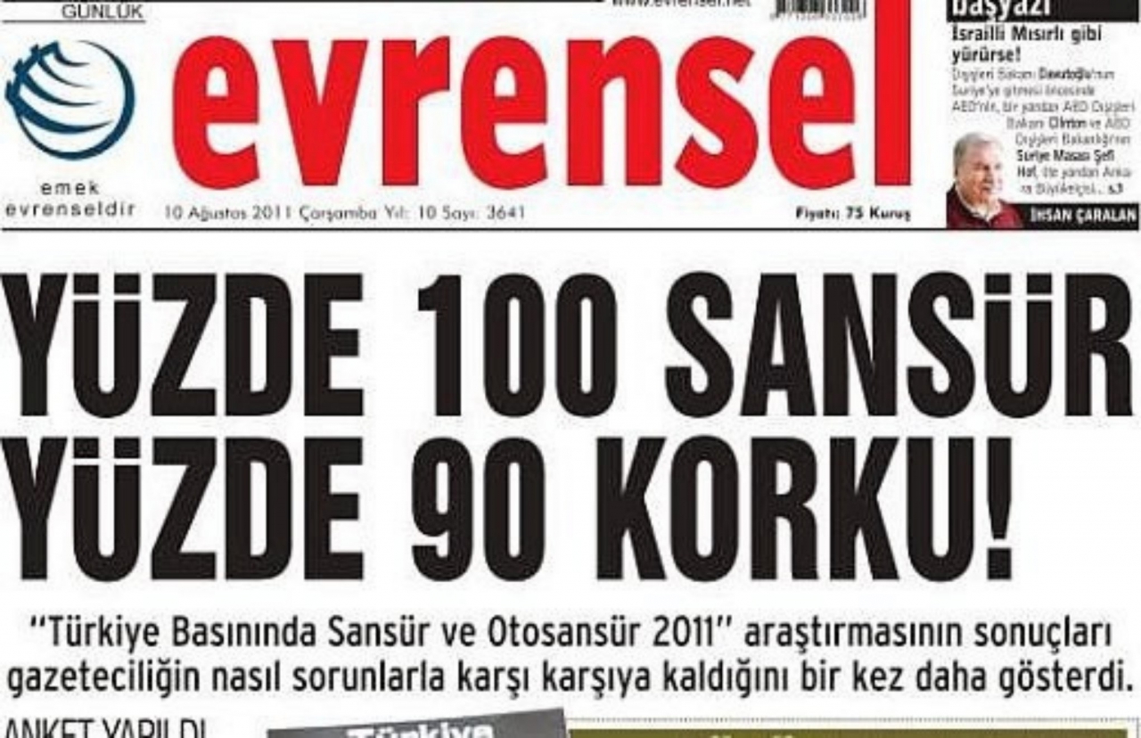 Evrensel’in üç içeriğine erişim engeli