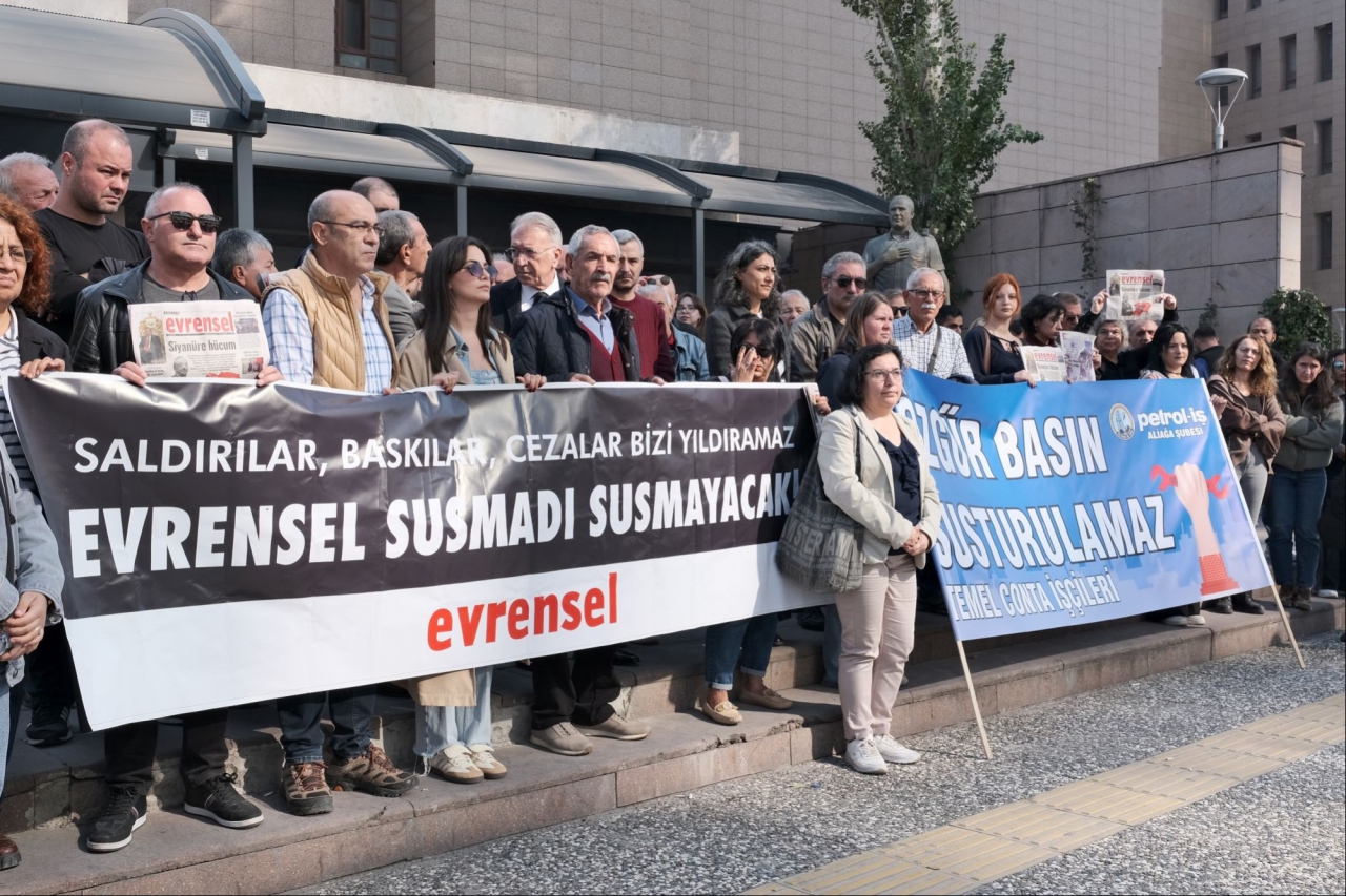 Evrensel'e saldırı davasında ilk duruşma görüldü