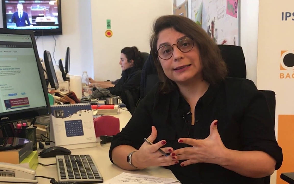 Evrim Kepenek'in deprem paylaşımına dava
