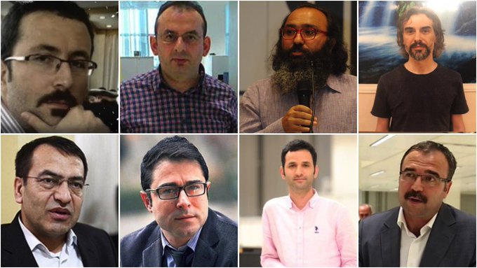 Yedi gazetecinin yargılandığı dava görüldü