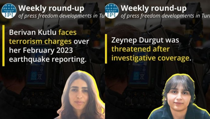 IPI raporunda Zeynep Durgut ve Berivan Kutlu’ya yer verdi