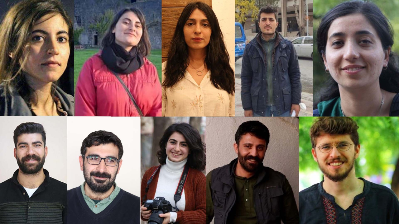 Tutuklu 16 gazeteciden gözaltındaki meslektaşları için mesaj: Özgür Basın çalışanları boyun eğmeyecek