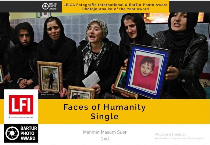 Gazeteci Süer’in Roboski fotoğrafına Leica-BarTur ödülü
