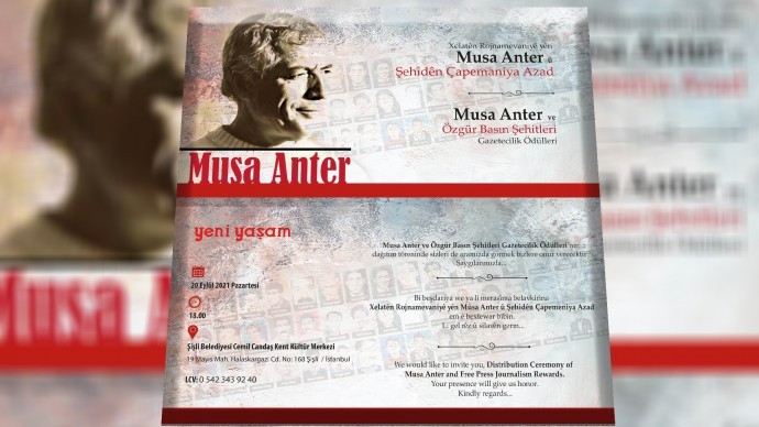 Musa Anter Gazetecilik Ödülleri açıklandı