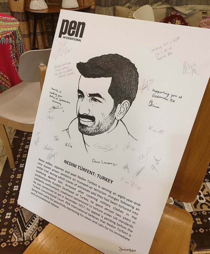 Melbourne PEN’den Türfent’e onur üyeliği