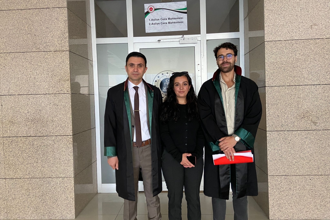 Gazeteci Nimet Ölmez yargılandığı dava kapsamında ifade verdi