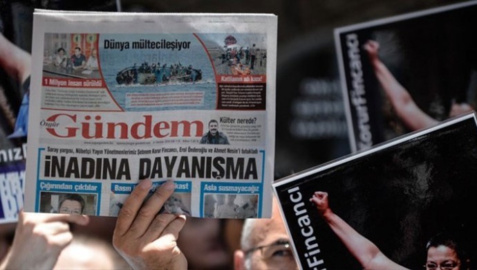 Özgür Gündem davasında ceza
