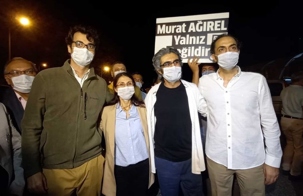 Hülya Kılınç, Barış Pehlivan ve Murat Ağırel serbest bırakıldı