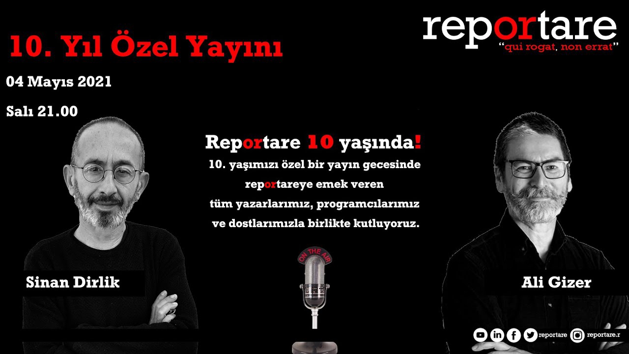 Türkiye’nin ilk röportaj sitesi 'Reportare' 10 yaşında!