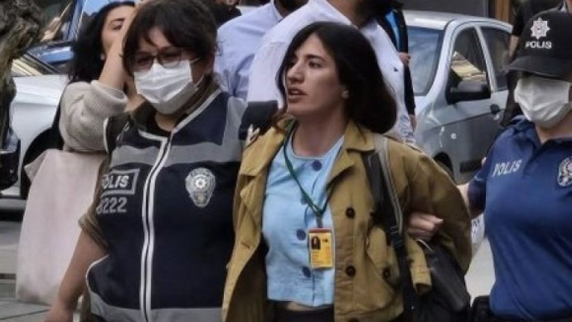 Gazeteci Sema Bingöl gözaltına alındı