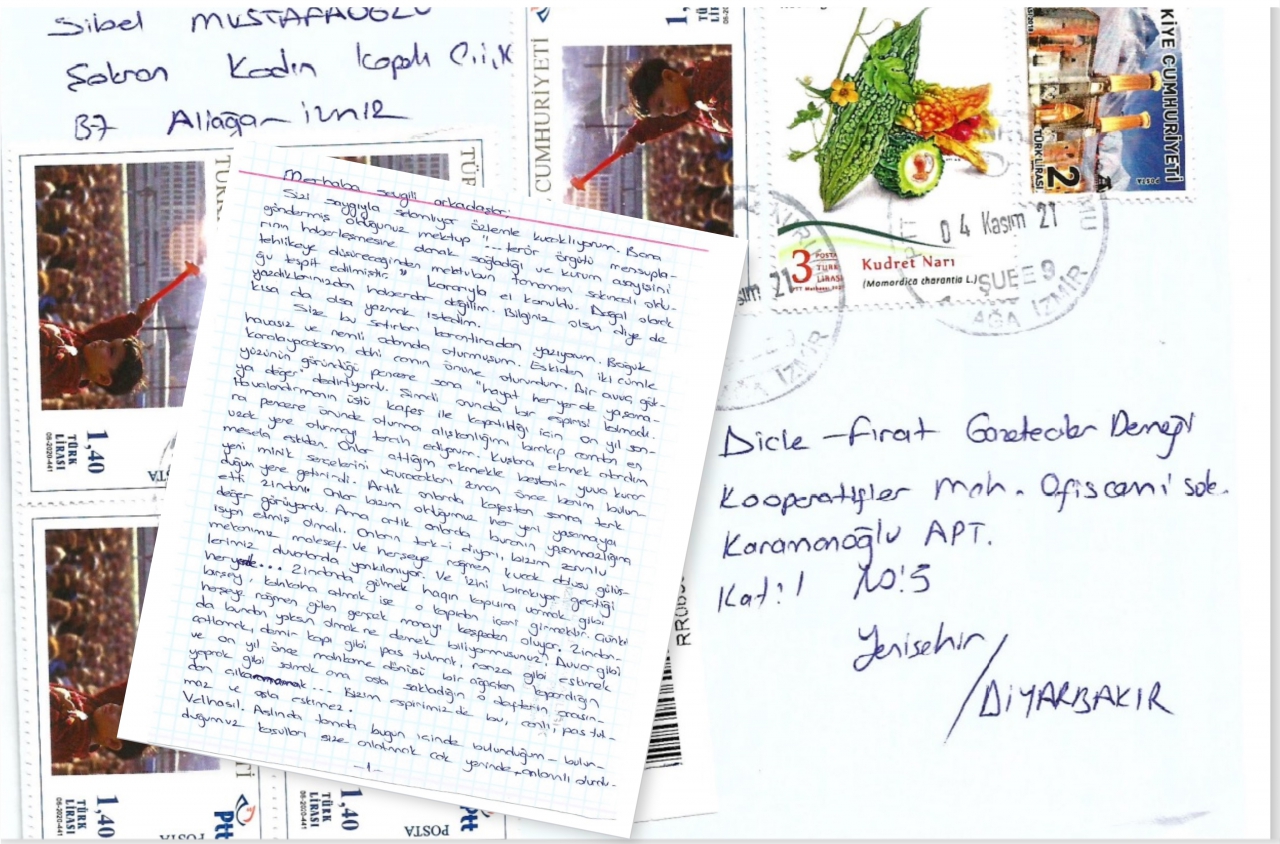 Tutuklu gazeteciye gönderdiğimiz mektuba el konuldu