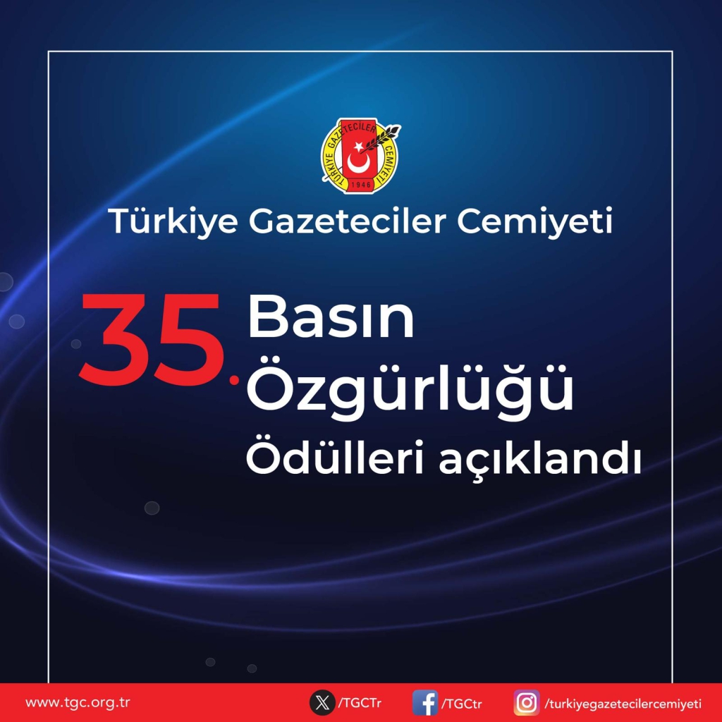 TGC 2024 Basın Özgürlüğü Ödülleri açıklandı