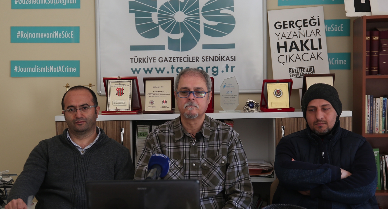 TGS’den gazetecilerin hak gaspına tepki