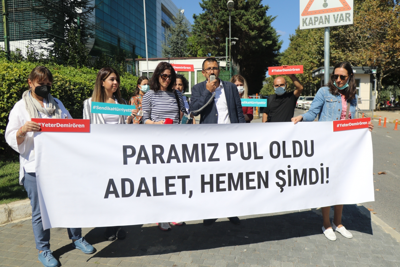 TGS'den işten çıkarılan üyeleri için 'adalet' çağrısı