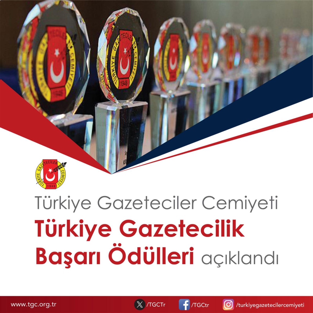 Türkiye Gazetecilik Başarı Ödülleri açıklandı