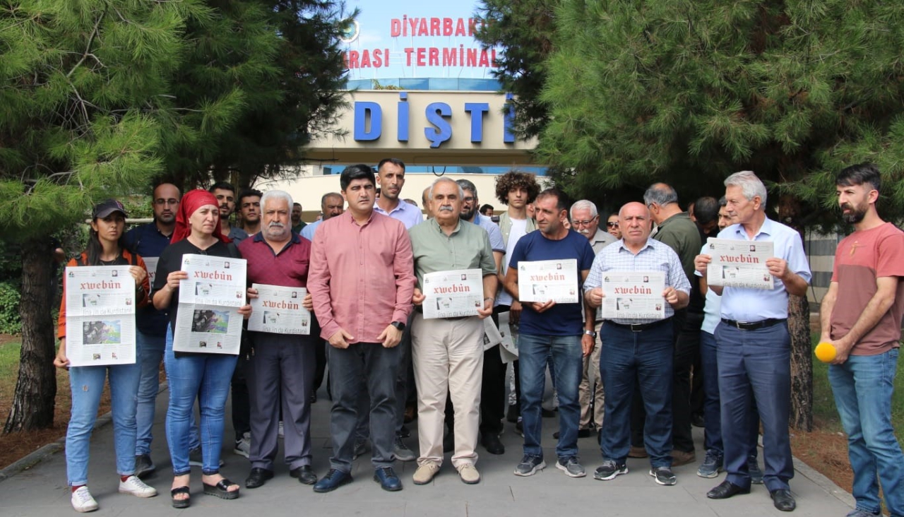 Xwebûn Gazetesi’ne el konulmasına tepki: Yazmaya devam edeceğiz