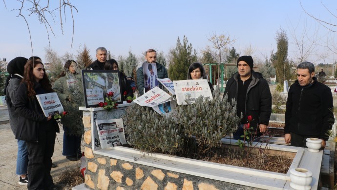 Özgür Basın'ın Kalo'su mezarı başında anıldı